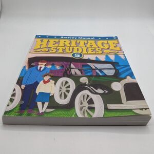 Heritage Studies 5 Student Text. Acivity Manual. BJU Press - Used - Acceptable